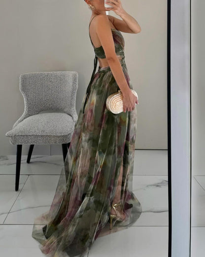 Giselle - Zauberhaftes Maxikleid mit Blumenprint