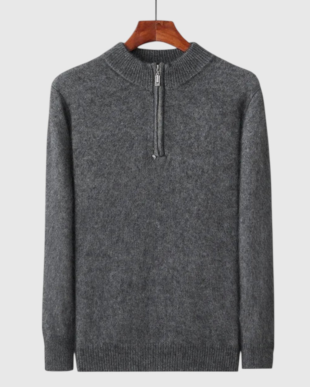 Perla - Kardigan z kašmíru Genève se zipem