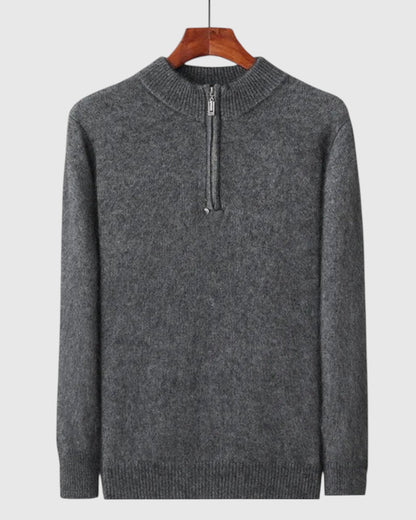 Perla - Kardigan z kašmíru Genève se zipem