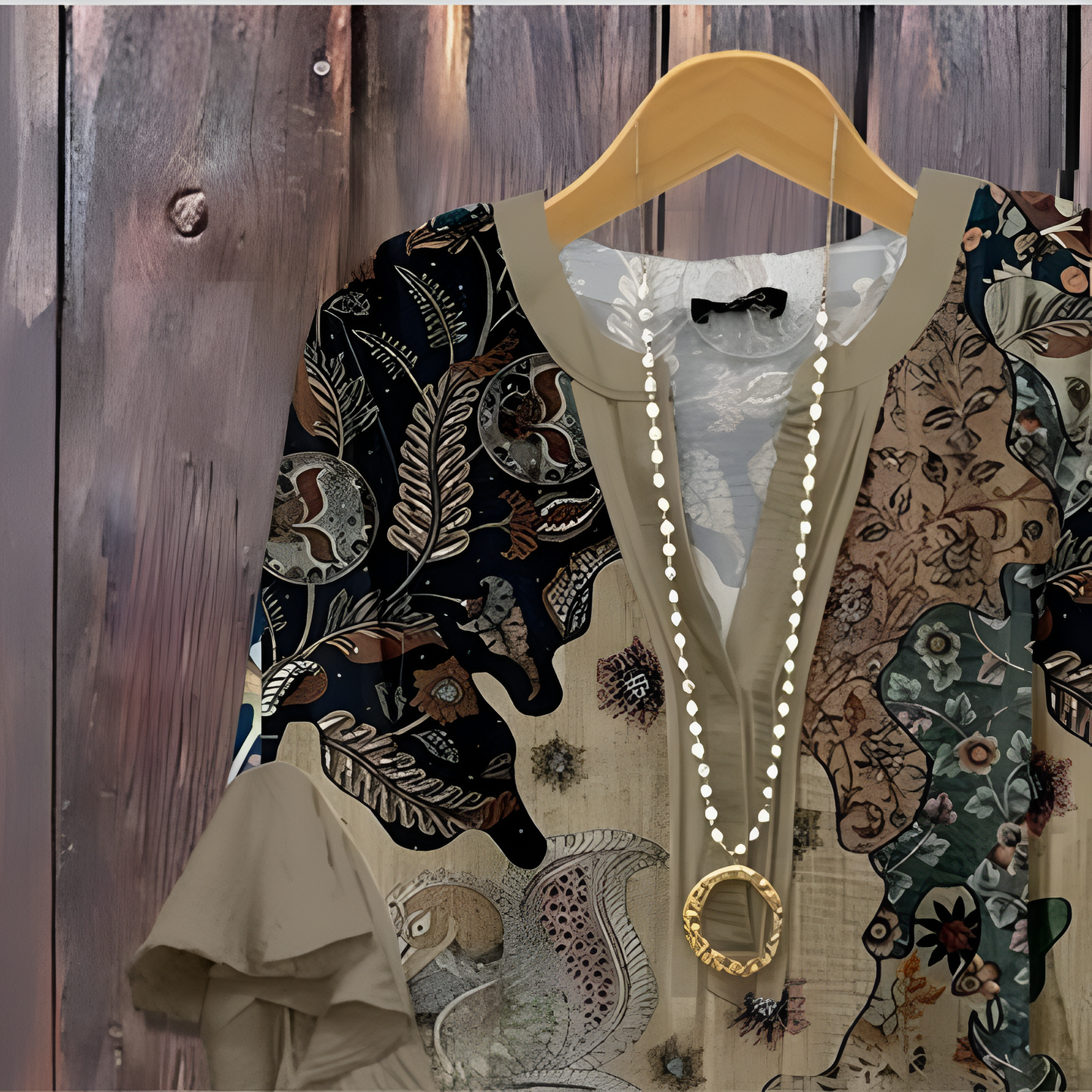 Helena - Elegantní halenka s motivy