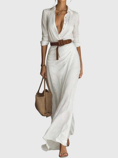 Klara – Šaty s elegantním výstřihem