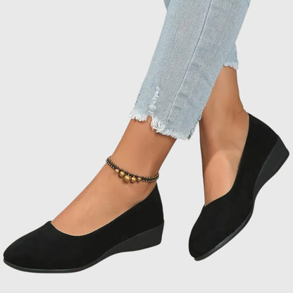 Éliane – Pohodlné baleríny s klínovým podpatkem