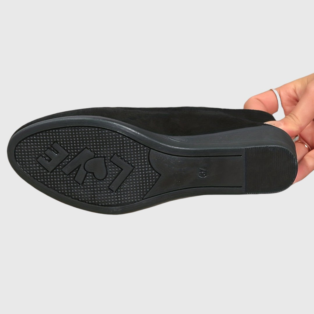 Éliane – Pohodlné baleríny s klínovým podpatkem