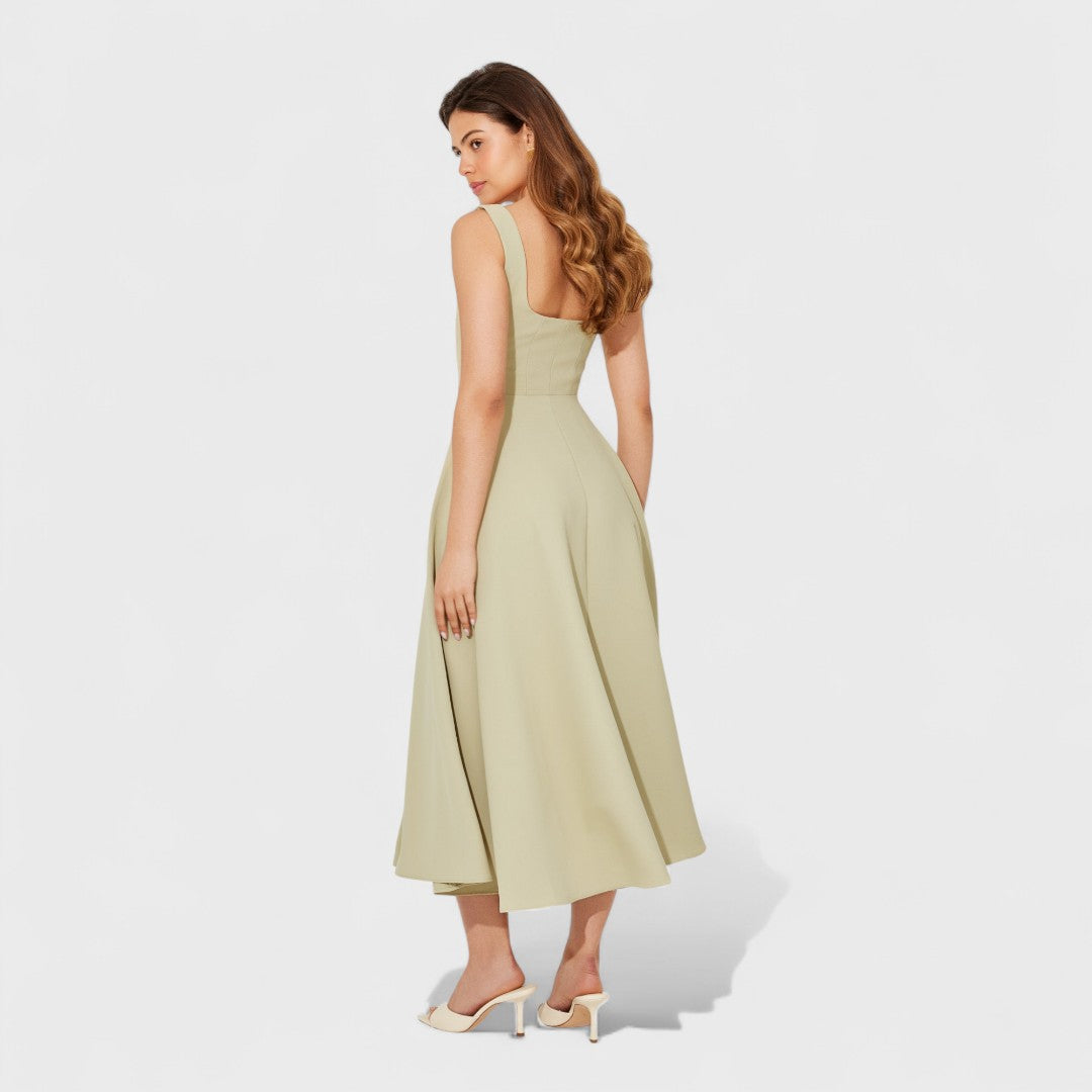 Amelia - Volné Midi Šaty