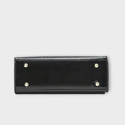 Lesklá Ručně Vyrobená Taška Croco