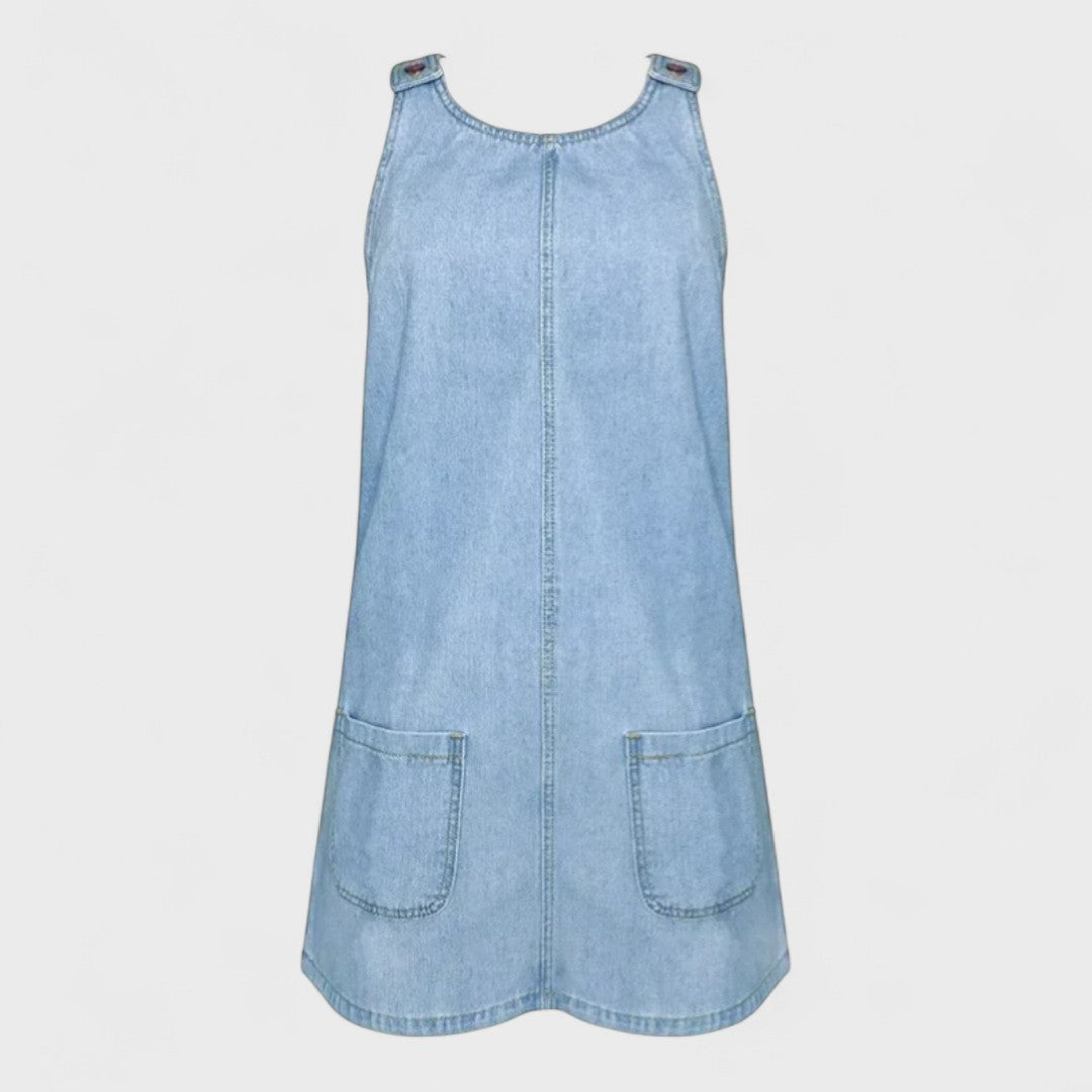 Sophie - Lehké Letní Džínové Šaty