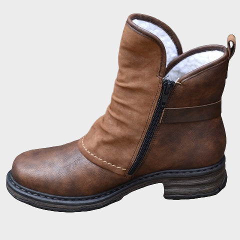 Kožené zimní boty pro každodenní pohodlí