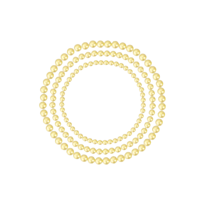 Zlatý náramek Mykonos